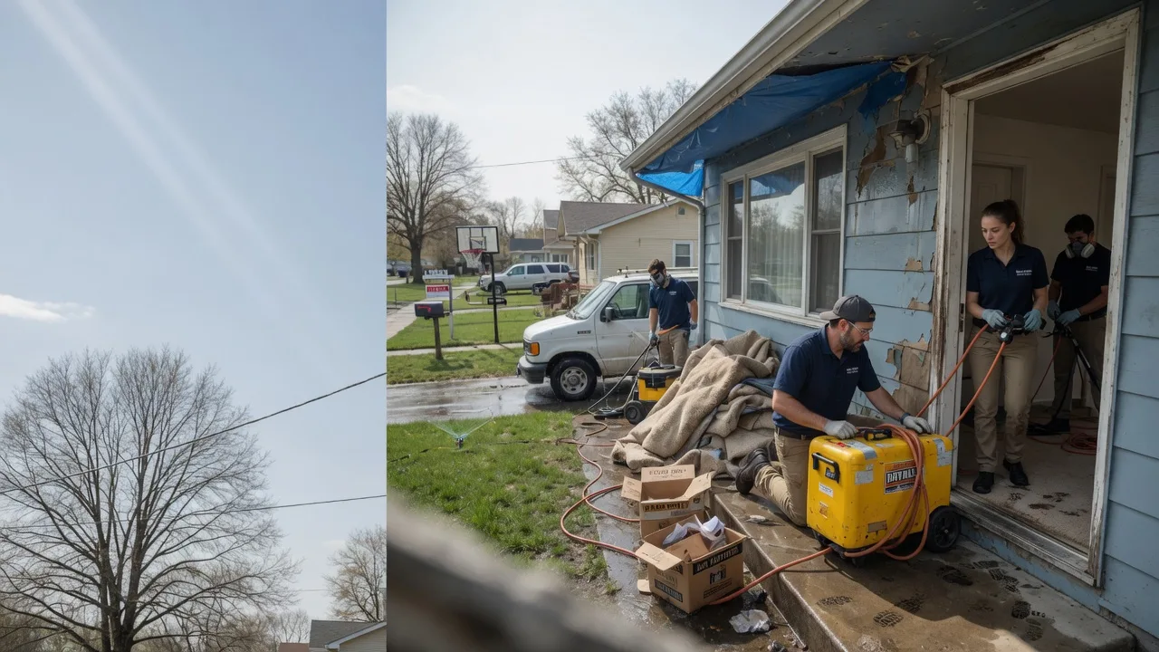 Basement Flood Cleanup in Weyauwega, WI near me